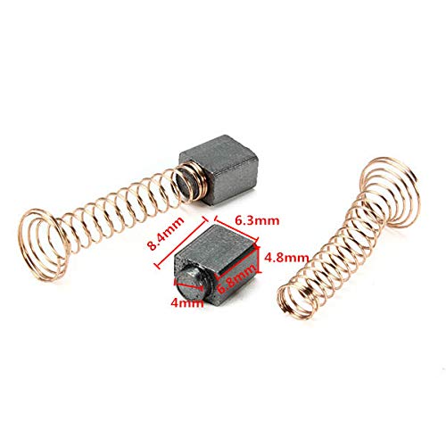 Miniatura 2 de Cepillos de motor de carbono compatibles con Dremel 4000 cepillo reparación pieza para herramienta de motor rotativo eléctrico (2 piezas)