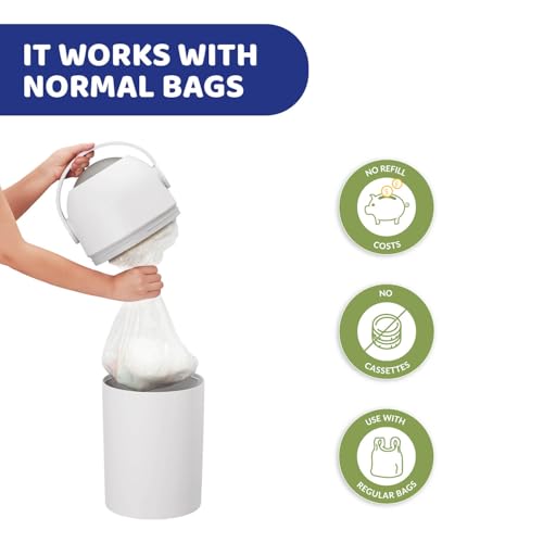 Chicco Nappy Bin Odour Proof System miniatura 5