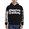 Men Hoodie Electric Casual Sweatshirt Long Sleeve Call&boy Pullover Hooded Neck Tops for Men Teens Boy Black with Pocket for Fans Gift #1