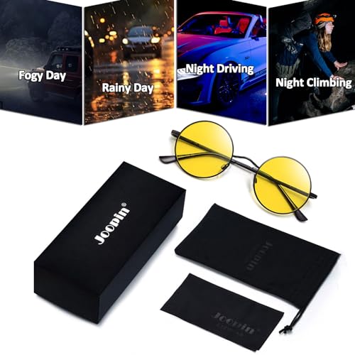 Image of Joopin Small Round Sunglasses Hippie Circle Sun Glasses UV400 Protection