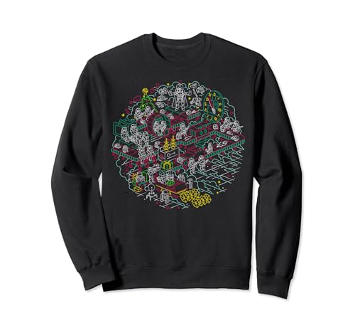 Sweatshirt de Noël Star Wars Darth Vader Workshop pour homme et femme geek