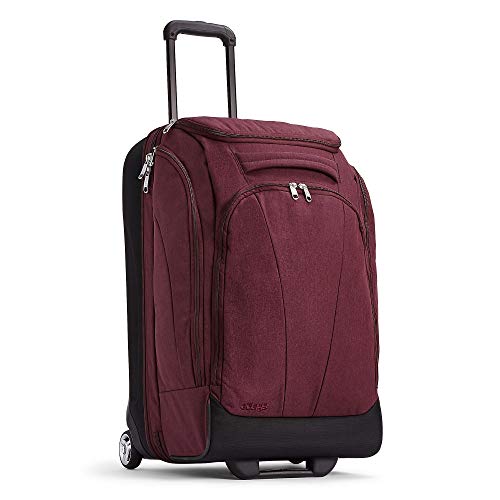 eBags Mother Lode 25 Inches Checked Rolling Duffel (Garnet)