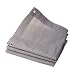 ZWYSL Sun Sonnensegel Quadratisches Sonnenschutz-Schatten-Tuch Belüftung Graue Gartenmarkisen Anti-UV Markisen Für Pflanzenblume/Patio/Hof/Privatsphäre Color : Gray, 尺寸 Size(M) : 2×5