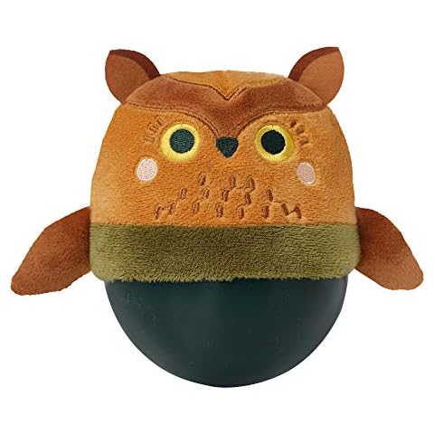 Manhattan Toy- Bola de Silicona Suave con diseño de búho Cover