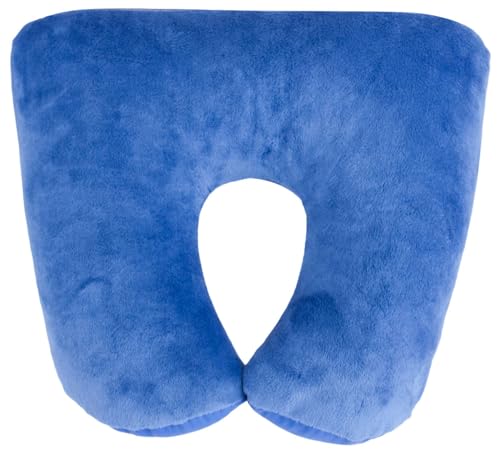 Coussin repose-tête pour la nuque WALSER 30811, oreiller bleu convertible