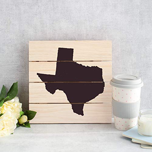 Texas State Stencil - Reusable Stencils For Painting - Mylar Stencil For Crafts And Decor #TOP2