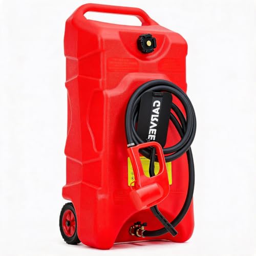 Garvee 16 Gallon Gas Can with Manual Pump, Fuel Tank Container with LE Fluid 10 FT Transfer Siphon...