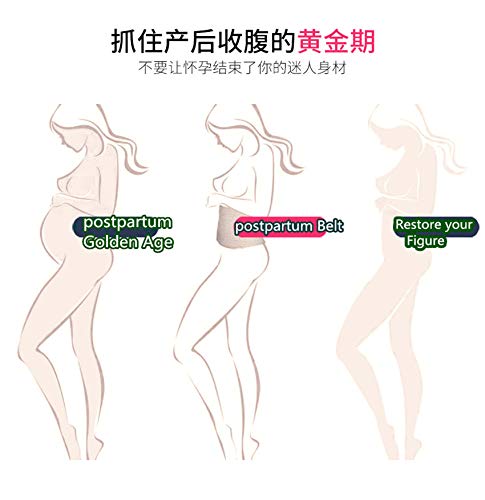 Miniatura 2 de Cinturón de recuperación pélvica, banda de apoyo posparto para mujer, color nude, mediano