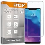 REY 2X Protector Pantalla para ZTE AXON 9 Pro, Cristal Vidrio Templado Premium