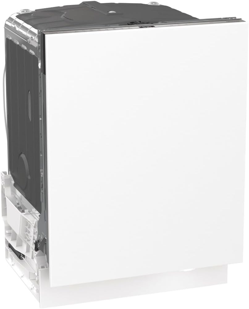 Strona view of the Hisense HV693C60AD dishwasher, showing the structure ready for panel integration.