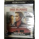 未開封4k ultra HD & blu-rayスリー・ビルボード日本語ありアカデミー賞主演女優賞・助演男優賞その看板は嵐の前触れ