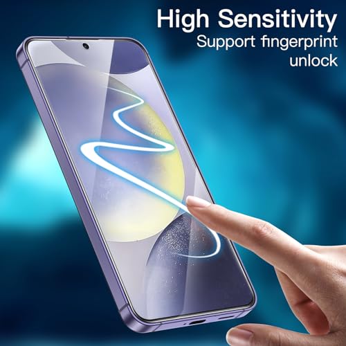 Image of JETech Screen Protector for Galaxy S24 Plus, 2+2 Pack