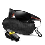 BLUPOND Polarized Driving Sunglasses for Men/Women - TAC HD Vision for Motorcycle Riding - Chopper