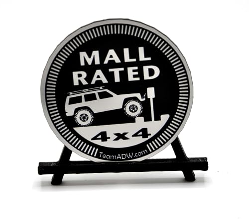 Image of Mall Rated Badges for Jeep (Set of 2) - USA Made (Fits Jeep Cherokee XJ)