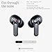 Nothing Ear (3) Wireless Earbuds Super Mic 45dB Hybrid Active Noise Cancelling Bluetooth Headphones Hi-Res 6 Mics, 12mm Dynamic Bass Boost, Dual Connect ANC Sport Ear Buds for iPhone Android, Black