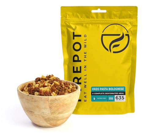 FIREPOT Orzo Pasta Bolognese (Regular) - Healthy Dehydrated Expedition Food