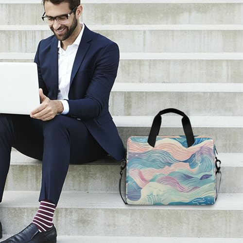 Funda para laptop con cremallera y asa 15.6 pulgadas miniatura 3