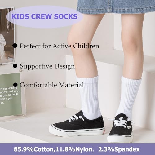 Boys Athletic Socks Half Cushioned Quarter Ankle Socks Kids Cotton Low Cut Sport Sock3