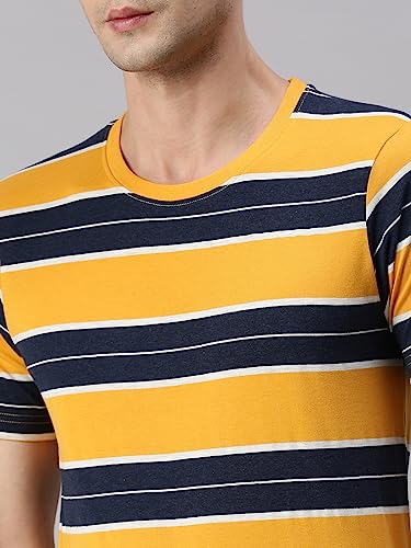 Image of ONN Men's Striped Relaxed Fit T-Shirt