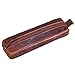 Produktbild STILORD 'Quinn' Leder Federmäppchen rund Vintage Lederetui Stifte Rolle rundes Federmappe groß Stiftemappe Damen Herren Faulenzer Echtleder, Farbe:Kara - Cognac