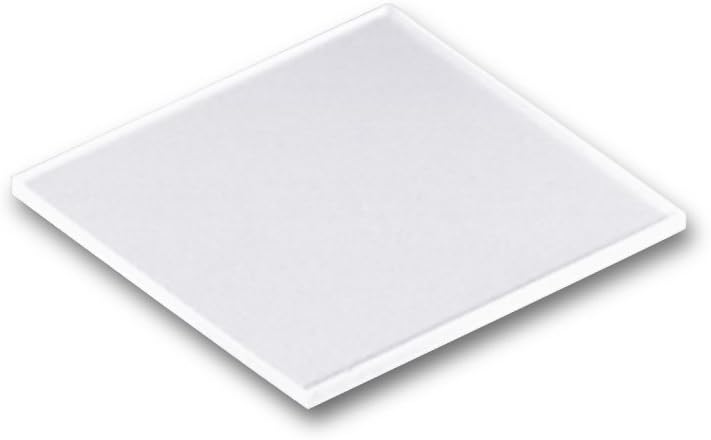 Technical Glass Products1029OQKXS8X Fused Quartz Microscope Slides, 1" Length x 1" Width x 1 mm Thickness (Pack of 8)