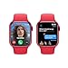Apple Watch Series 9 [GPS 41mm] Smartwatch with (Product) RED Aluminum Case with (Product) RED Sport Band S/M. Fitness Tracker, Blood Oxygen & ECG Apps, Always-On Retina Display