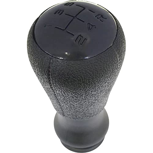 Bola de Câmbio Manopla Peugeot 206 207 Tampa Preta com Bucha