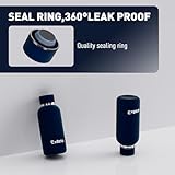 Exllena Insulated Water Bottle 350ml, Keeps Drinks Cold 24 Hrs, Dark Blue - Image 2