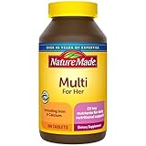 Nature Made Women's Multivitamin Tablets, 300 Count for Daily Nutritional Support