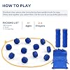 Bameca Magnetic Chess Game with Full-Size Stones, Magnet Game with String, for Family & Party & Travel & Camping, Puzzle Strategy Games, 2 Player Games for Kids & Adults