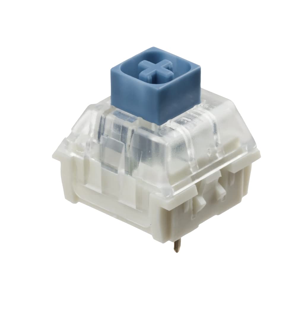 Ranked Kailh Box Key Switches for Mechanical Gaming Keyboards | Plate Mounted (Kailh Box Pale Blue, 90 Pcs)