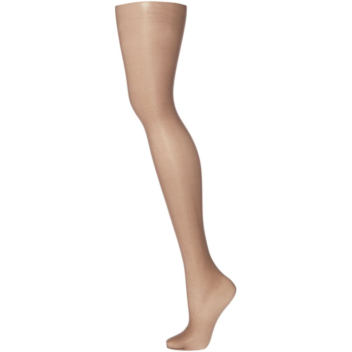 Charnos Women's Nearly Black 10 Denier Sheer Tights L