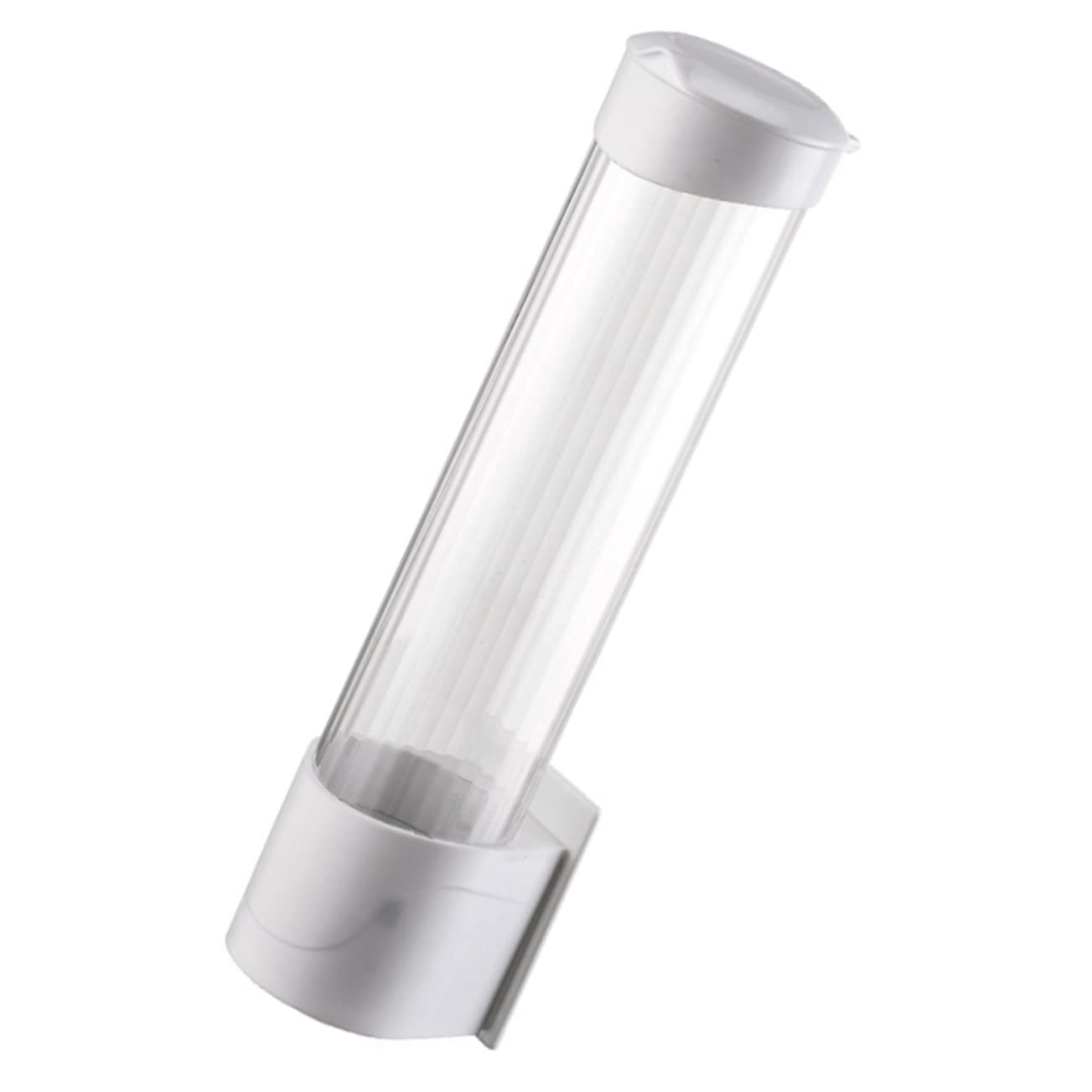 FONDOTIN Disposable Paper Cup Holder Wall Mounted Easy Access Cup Dispenser for Water Cooler Cup Organizer Space-Saving Design for Home and Office