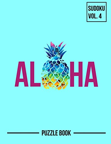 Hawaii Tropical Summer Sudoku Hawaiian Islands Puzzle Book Volume 4: 200 Challenging Puzzles