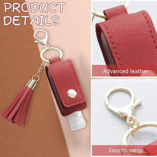 5-Teilige Händedesinfektionsflaschen, Praktisches Pressdesign, Leicht Zu Tragen, Mäßiges Fassungsvermögen, Leicht Nachzufüllen, Tragbares Erscheinungsbild, Geeignet Für Zuhause, Büro Und Reisen