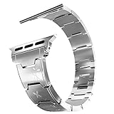 Moretek iWatch Armband Edelstahl Replacement Uhrenarmband Wrist Strap Ersatzband Fashion Frauen...