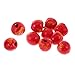 Jili Online 10pcs Mini Fruit Apple Dollhouse Miniature Kitchen Decor Accessory 1/12