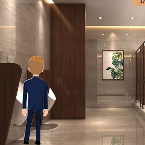 Mamparas divisorias para urinarios de pared que optimizan el espacio en baños públicos 4