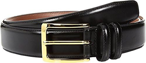 Johnston & Murphy Classic Dress - Belt for Men - Genuine Leather - Tonal Stitching - Polished Gold-tone Buckle - Image 2
