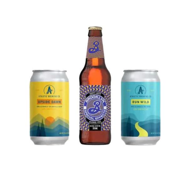 Dry Drinker's Mixed American | Low Alcohol Beer Case | >0.5% ABV | 8 X 355ml Cans - 4 X 355ml Bottles