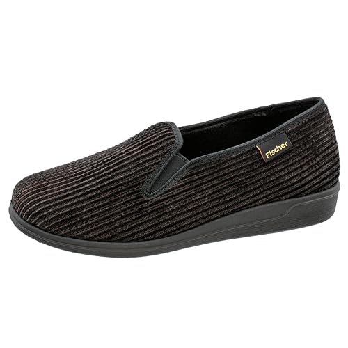 Fischer Markenschuh Frank chaussons bas homme pantoufles confortables en feutre
