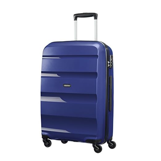 American Tourister Bon Air Spinner Valise, 66 cm, 57,5 L, Bleu (Midnight Navy)