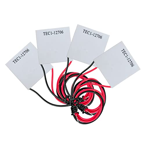 Image of TEC1-12706 12V 6A 40X40MM Heatsink Thermoelectric Cooler Peltier Plate Module