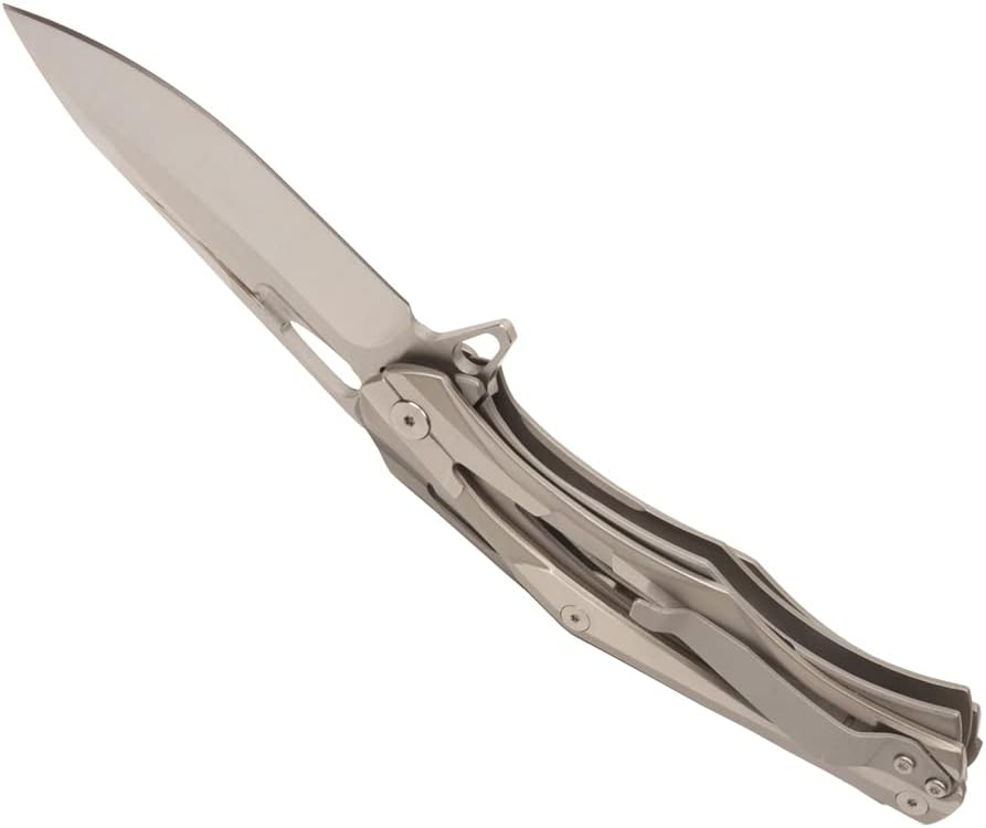 MASALONG Transformers Folding Outdoor Knife Blackbird All Length 24CM