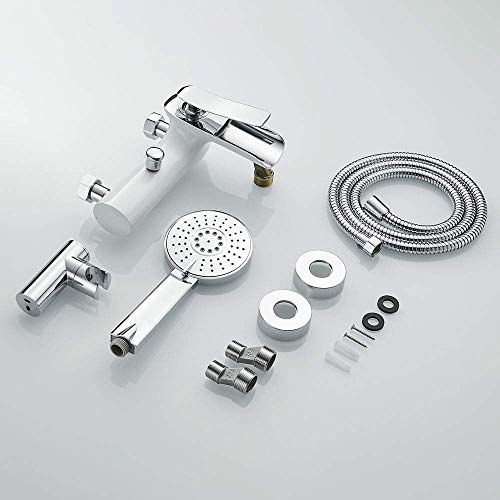 Ensemble de douche mitigeur de baignoire et douchette a main - 8
