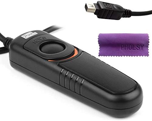 Pixel Wired Shutter Remote Control RC-201/RS1 Shutter Release Cable with RS1 Type for Panasonic and Leica DSLR Cameras
