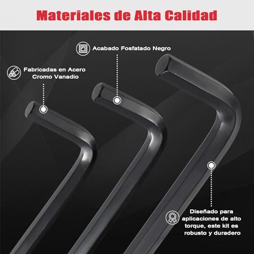 Juego de llaves Allen milimétricas 29 Imagen adicional