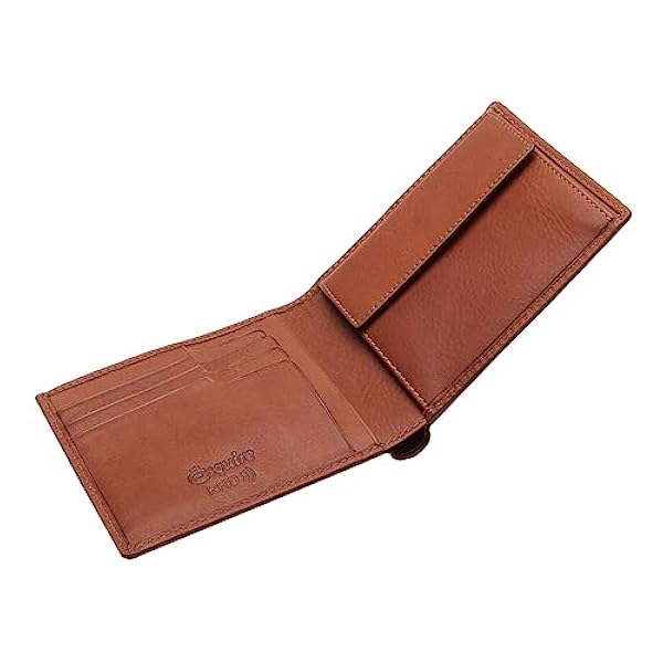 Esquire Dallas Portemonnee RFID-bescherming Leer 12 cm