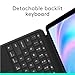 Logitech Combo Touch iPad Air 13 inch Case M2 (2024), iPad M3 & Air Keyboard Case with Kickstand - Midnight Black
