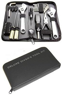 Juego de herramientas de buceo para buceo, viajes, camping, barcos